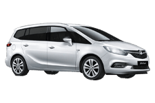 Van Hire Erdington - Vauxhall Zafira 5 + 2 - Minibus hire Erdington